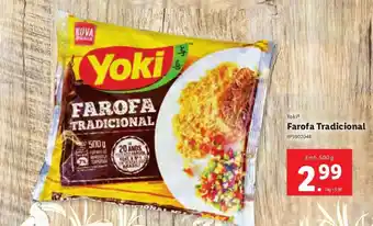 Lidl Farofa Tradicional 500g promoção