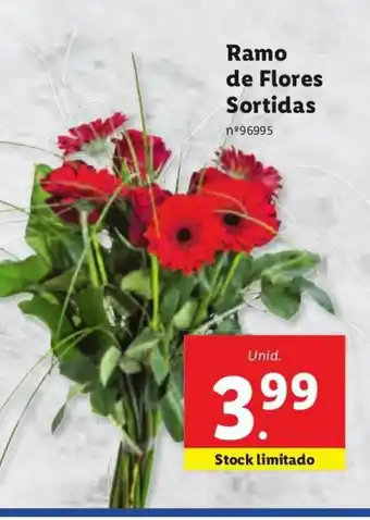 Lidl Ramo de Flores Sortidas promoção