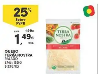 Continente QUEIJO TERRA NOSTRA RALADO EMB.: 150 G promoção