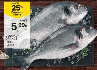 Continente Dourada Grande +600g promoção