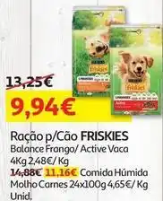 Auchan Friskies - ração p/cão promoção