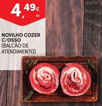 Continente Novilho Cozer c/Osso promoção