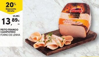 Continente Peito Frango Campofrio promoção