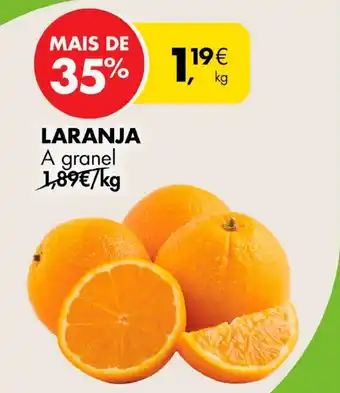 Pingo Doce LARANJA A granel kg promoção