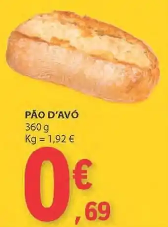 E.Leclerc PÃO D'AVÓ 360 g promoção