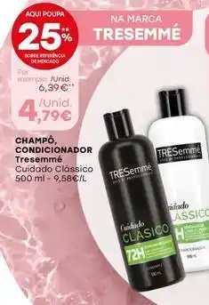 Intermarché Tresemmé - champo condicionador promoção