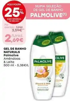 Intermarché Palmolive - gel de banho naturals promoção