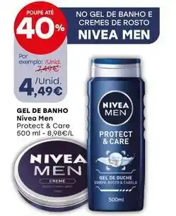 Intermarché Nivea - gel de banho promoção