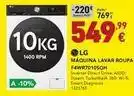 Radio Popular Lg - maquina lavar roupa f4wr7010sgh promoção