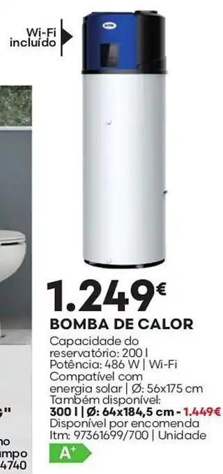 Bricomarché BOMBA DE CALOR promoção