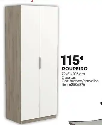 Bricomarché ROUPEIRO 79x51x203 cm promoção