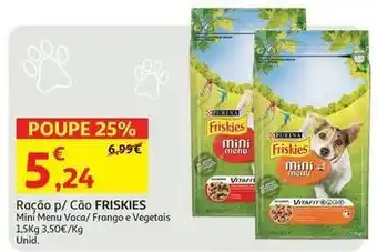 Auchan Friskies - ração p/ cão promoção