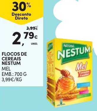 Flocos de Cereais Nestum 700g