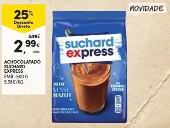 Continente Achocolatado Suchrad Express 500g promoção