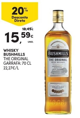 Whisky Bushmills The Original 70cl