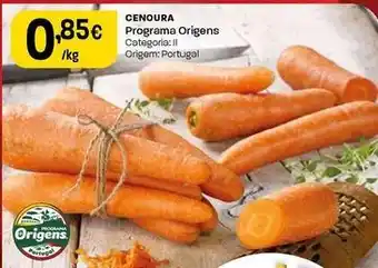 Intermarché Cenoura promoção