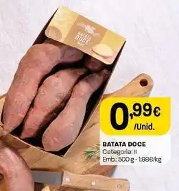 Intermarché Batata doce promoção