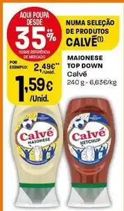 Intermarché Calvé - maionese top down promoção