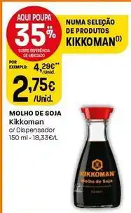 Intermarché Kikkoman - molho de soja promoção