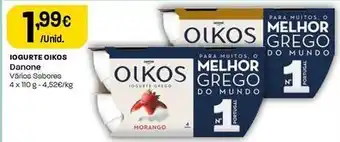 Intermarché Danone - iogurte oikos promoção