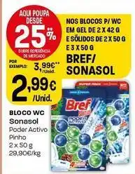 Intermarché Sonasol - bloco wc promoção