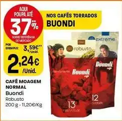 Intermarché Buondi - café moagem normal promoção