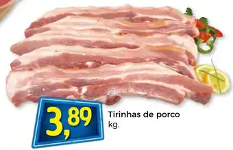 Bolama Tirinhas de Porco promoção