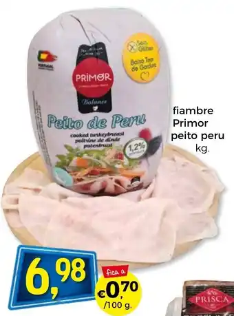 Fiambre Primor Peito Peru