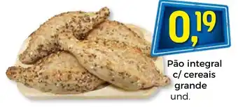 Bolama Pão Integral c/Cereais Grande promoção