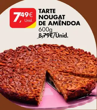 Pingo Doce TARTE NOUGAT DE AMÊNDOA 600g promoção