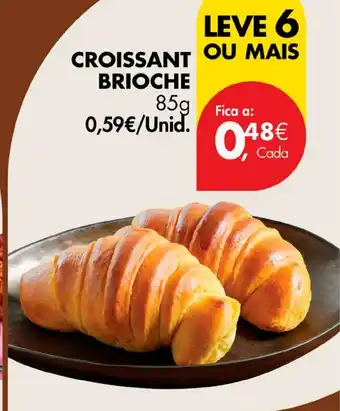 Pingo Doce CROISSANT BRIOCHE 85g promoção