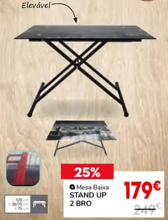 Mesa Baixa Stand Up 2 Bro