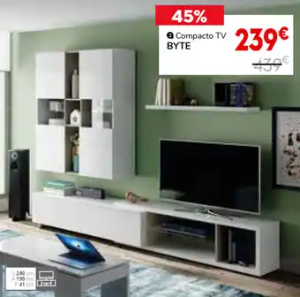 Conforama Compacto TV Byte promoção