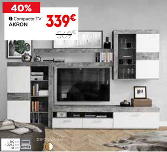 Conforama Compacto TV Akron promoção