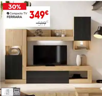Conforama Compacto TV Ferrara promoção