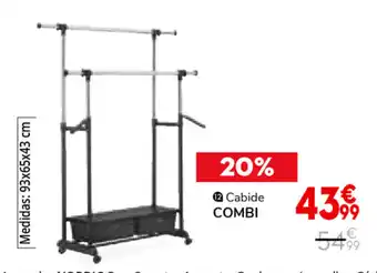 Conforama Cabide Combi promoção