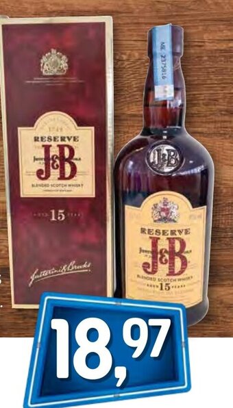 Whisky J&B 15 anos 0.70lt