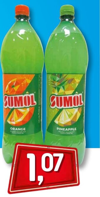 Bolama Sumol Laranja Ananás 1.5lt promoção