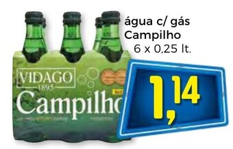Bolama Água C/Gás Campilho 6x0.25lt promoção