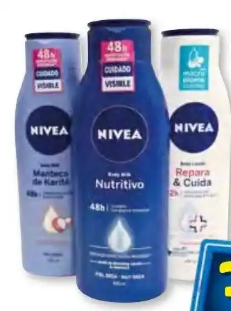 Nivea Body Milk Nutritivo Repara & Cuida Smooth Tripla Ação 400ml