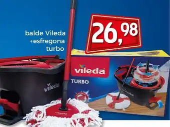 Balde Vileda+Esfregona Turbo