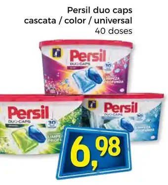 Bolama Persil Duo CAps Cascata/Color/Universal 40 doses promoção