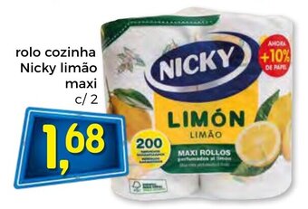 Bolama Rolo Cozinha Nicky Limão Maxi c/2 promoção
