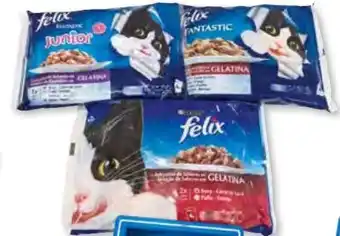 Bolama Gelatina p/Gato Felix 4x100g promoção