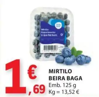 E.Leclerc MIRTILO BEIRA BAGA Emb. 125 g promoção