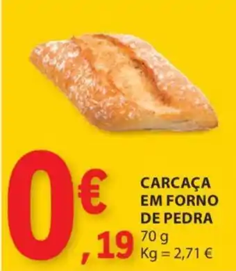 E.Leclerc CARCAÇA EM FORNO DE PEDRA 70g promoção
