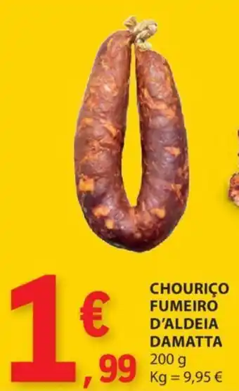 E.Leclerc CHOURIÇO FUMEIRO D'ALDEIA DAMATTA 200g promoção