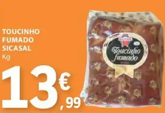 TOUCINHO FUMADO SICASAL Kg