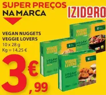 E.Leclerc VEGAN NUGGETS VEGGIE LOVERS 10x28g promoção