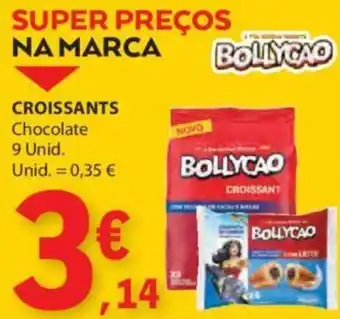 E.Leclerc CROISSANTS Chocolate 9 unid. promoção